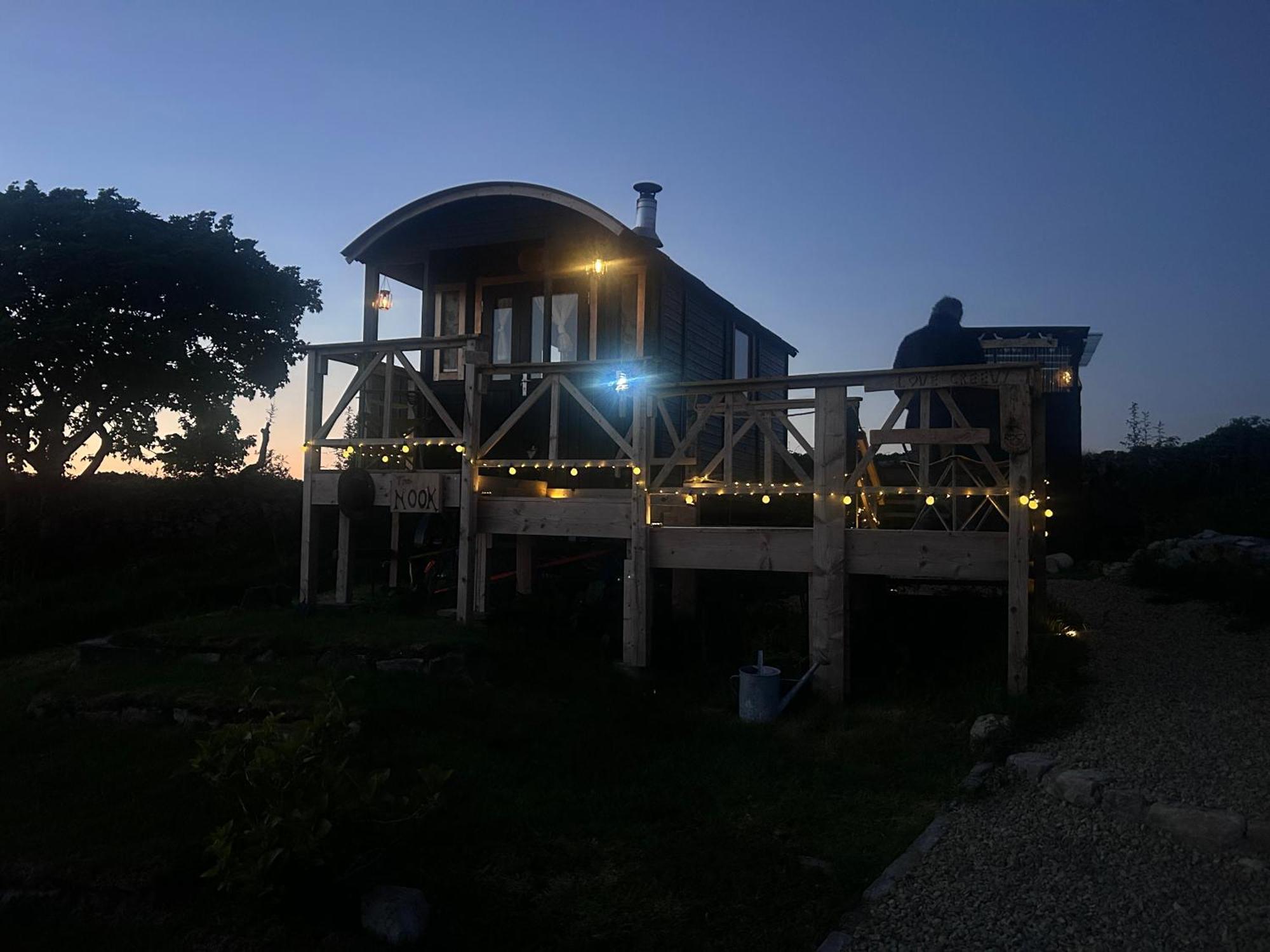 The Creevy Cabin Ballure Экстерьер фото