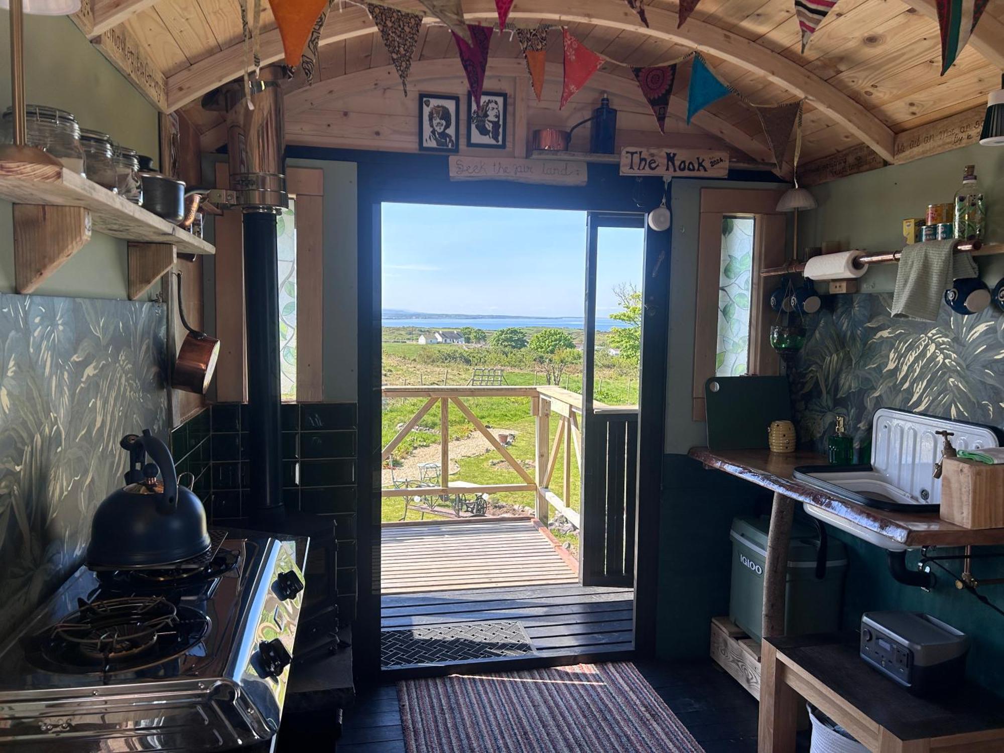 The Creevy Cabin Ballure Экстерьер фото